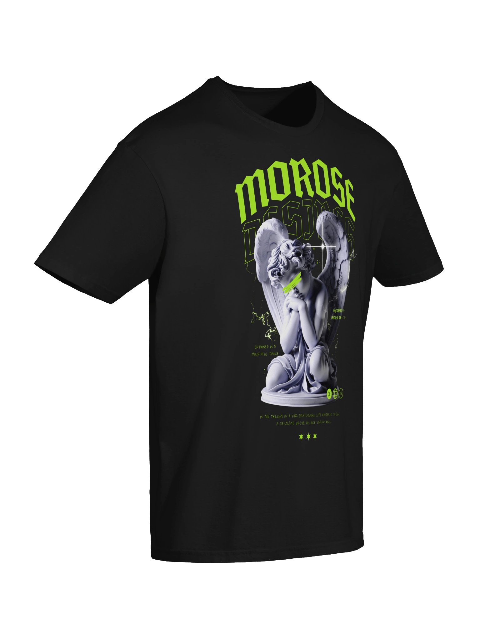 Morose Desires Angel Statue Graphic Unisex Softstyle T-Shirt product image (5)