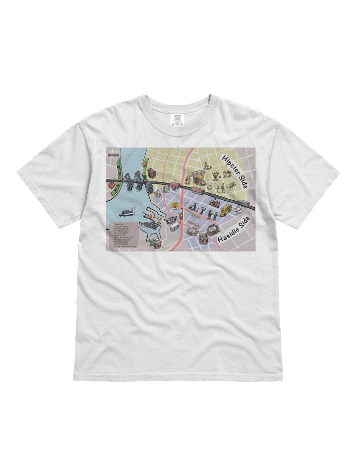 Hipster and Hasidic side shirt product image (1)