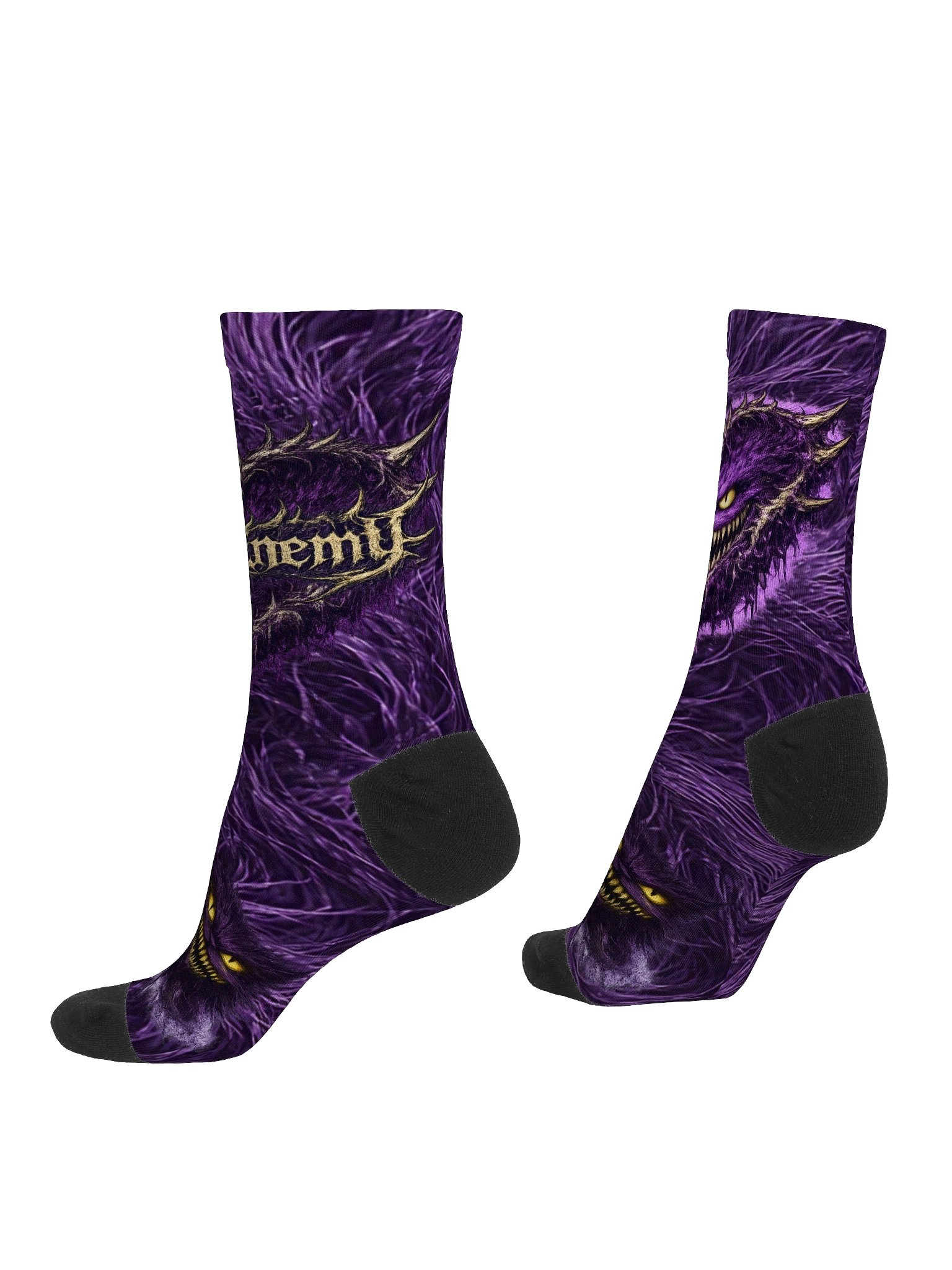 UpscaledEnemy - Fuzzy Valentine Socks product image (4)