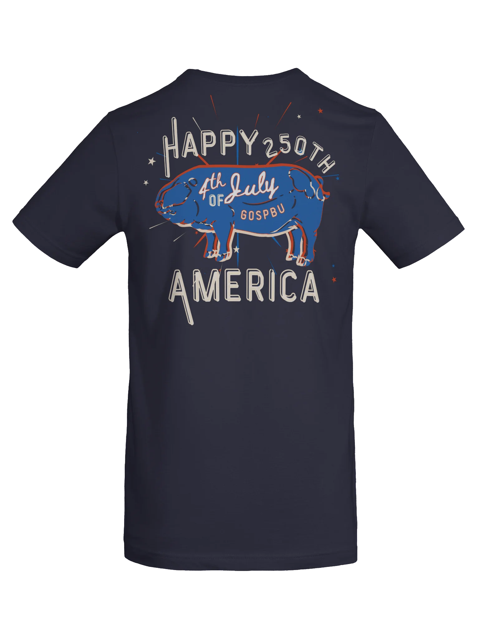 Gloucestershire Old Spots Pig Breeders United Logo Tee product image (6)