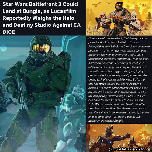 Others are also telling the Q that Disney has big plans for the Star Wars Battlefront series. Recognizing how EA’s Battlefron...