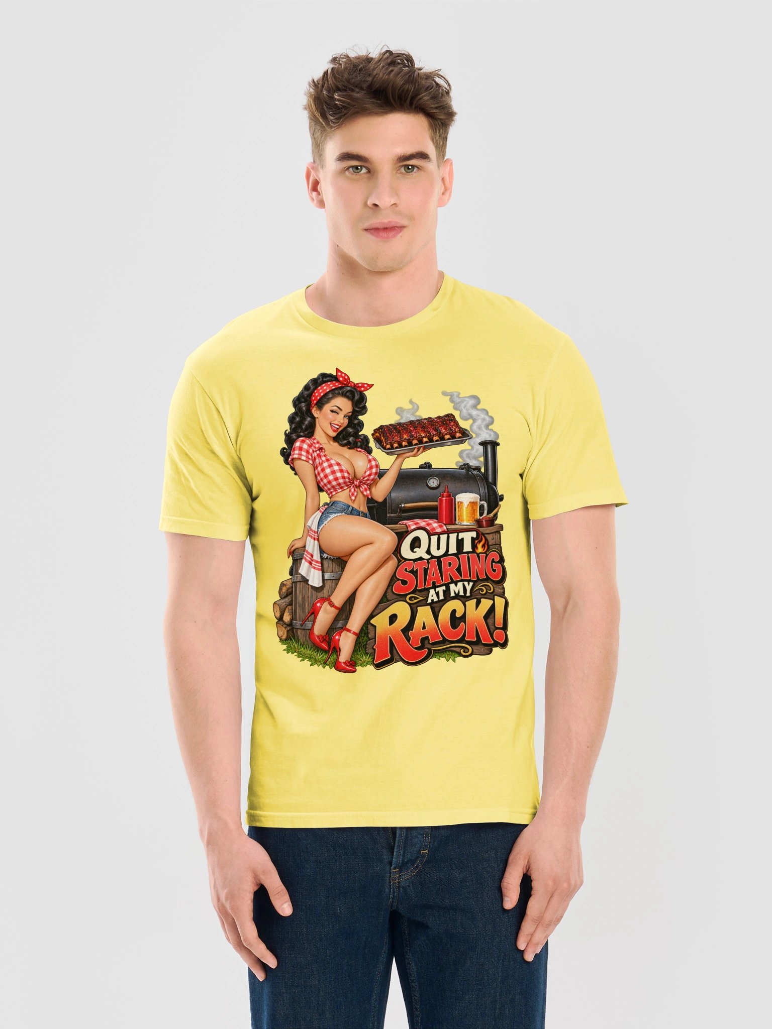El Cheapo Deluxe BBQ Team - Rack of Ribs Tee product image (11)