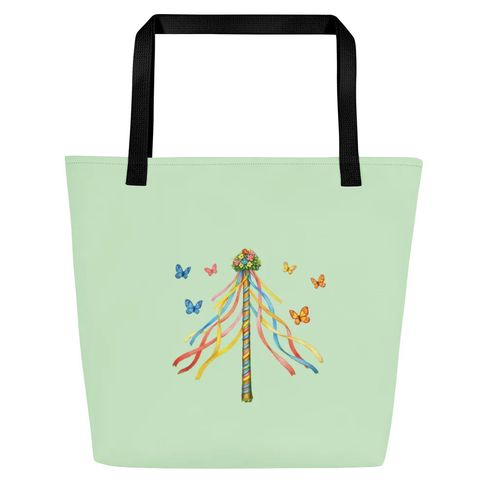 Cat Brigade Spring Tote Bag product image (3)