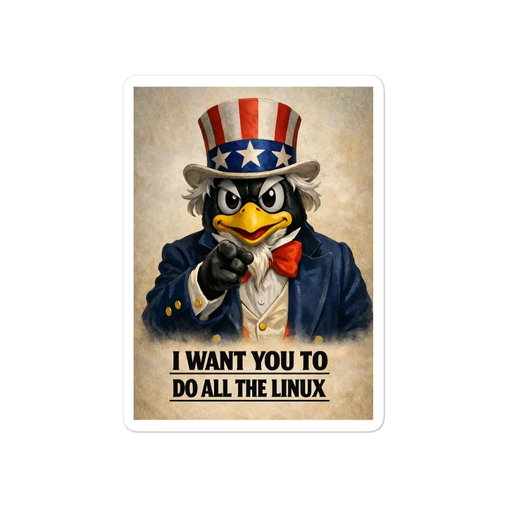 I want you - vinyl sticker product image (2)