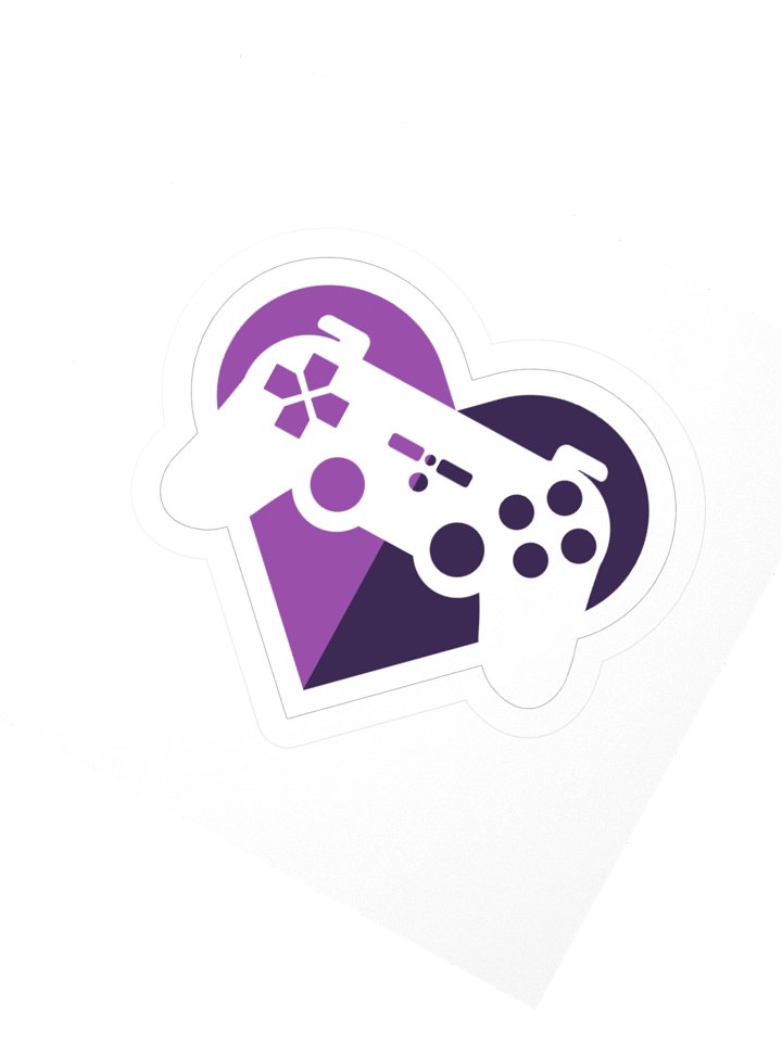 Playing with Heart – Logo Vinyl Sticker product image (2)