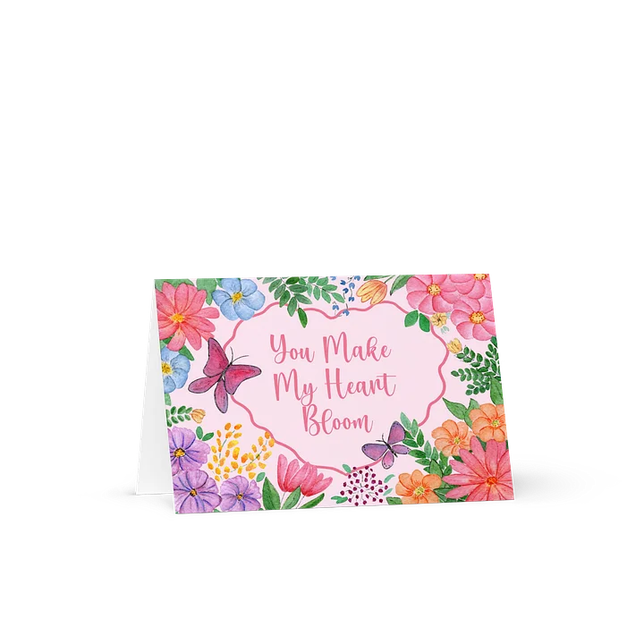 Flowers and Butterflies Border - You Make My Heart Bloom product image (1)