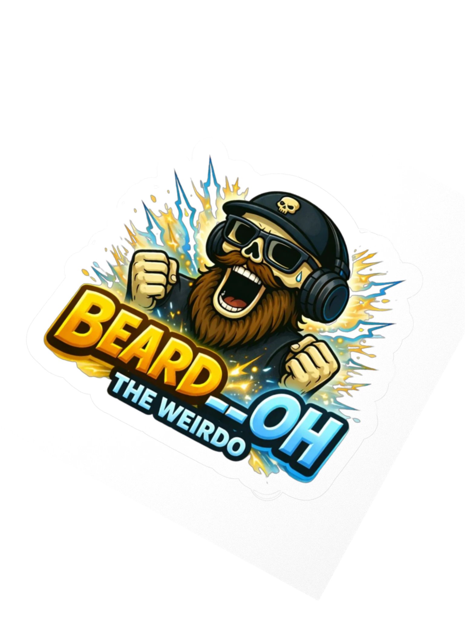 Beard__Oh The Weirdo Sticker product image (2)