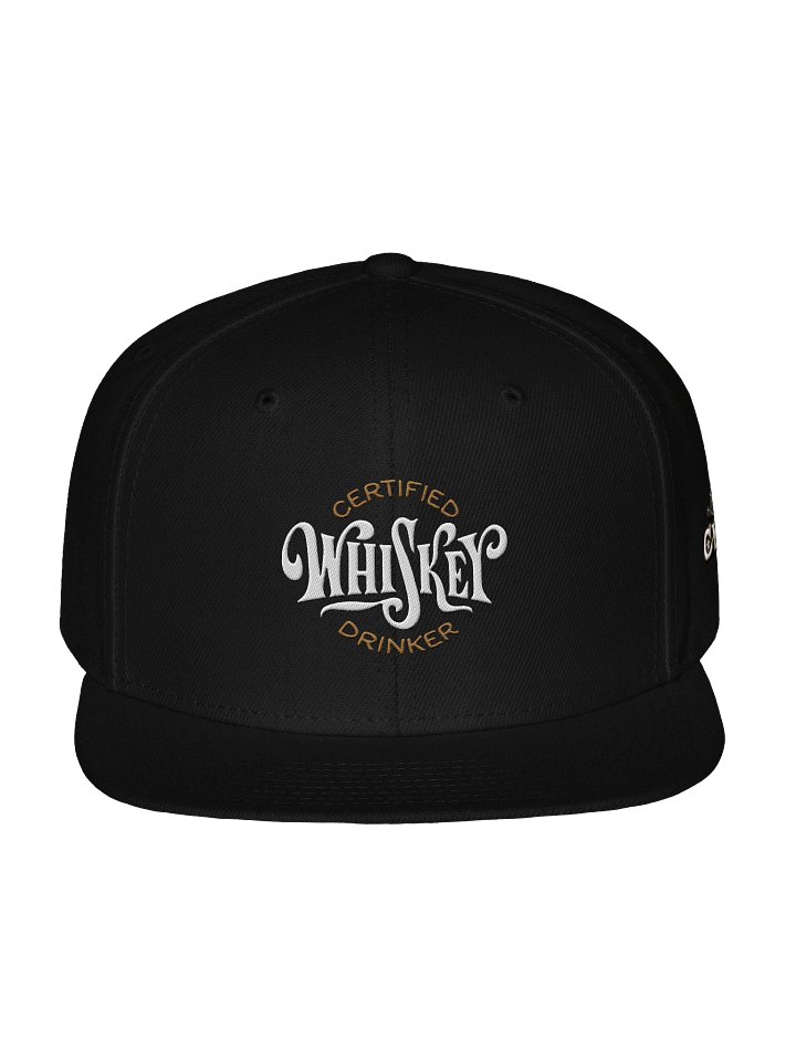 Certified Whiskey Drinker Snapback Cap product image (1)