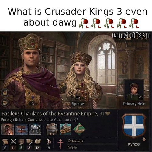 CK3 POSTING... FOLLOW @oddstanium2 @oddstanium
#ck3 #historymemes