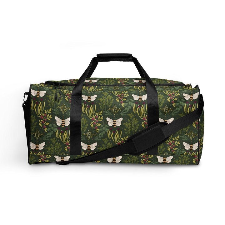 Bees and Foliage Duffel Bag product image (1)