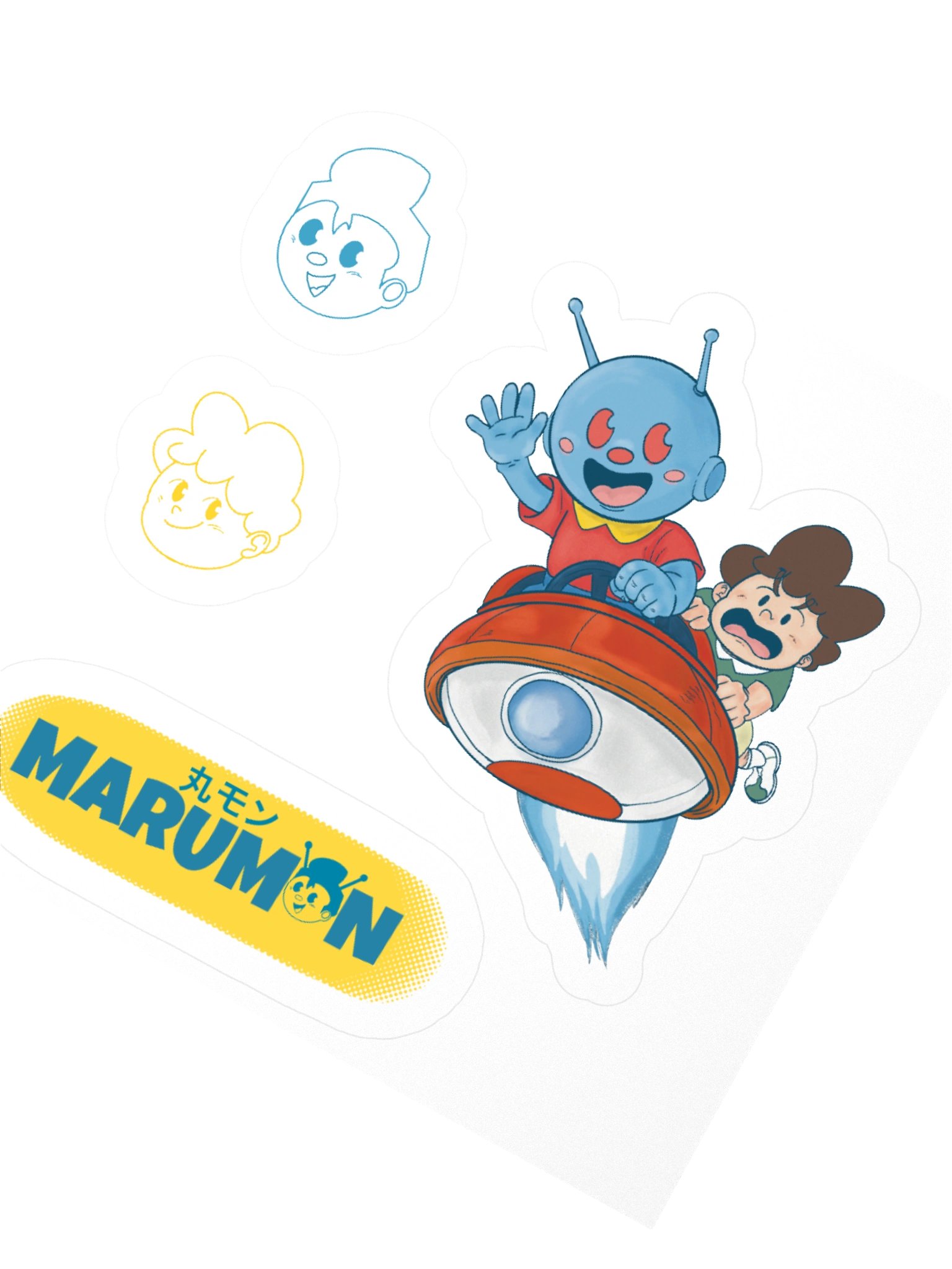 MARUMON AND TOMO STICKER SHEET product image (6)