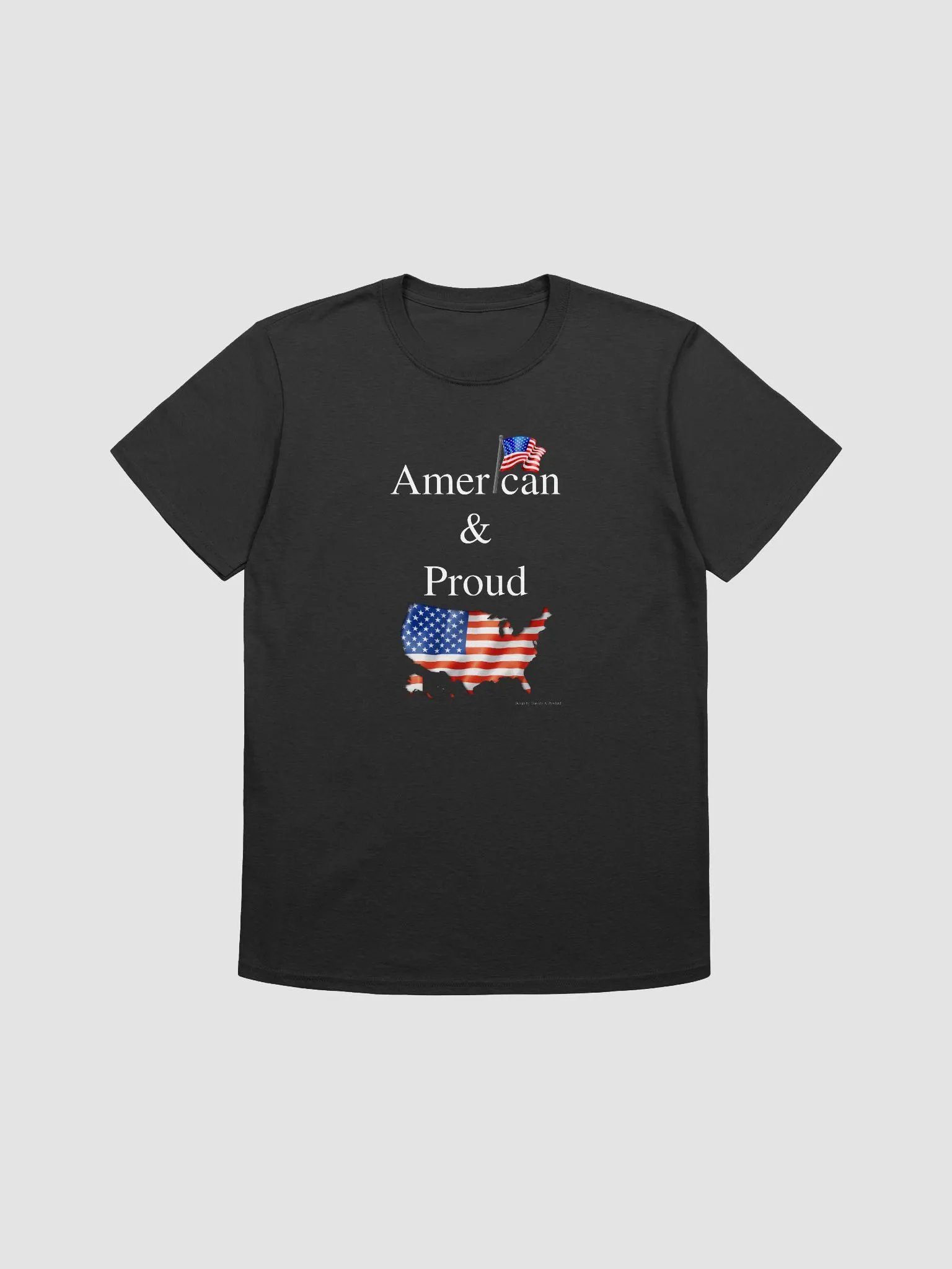 American and Proud Unisex T-Shirt product image (3)