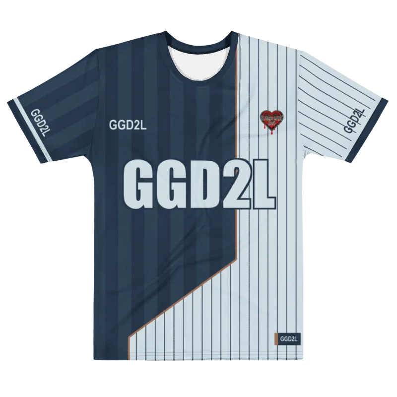 Bleeding Heart DOTA Split Jersey — Navy product image (1)