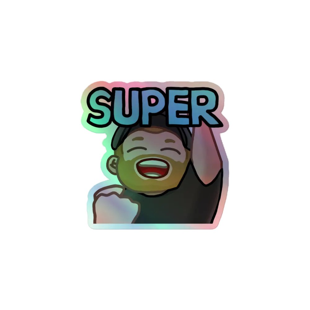 Super Holo Logo - Sticker product image (1)