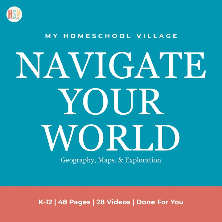 Navigate Your World: Geography, Maps & Exploration: Unit Study product image (1)