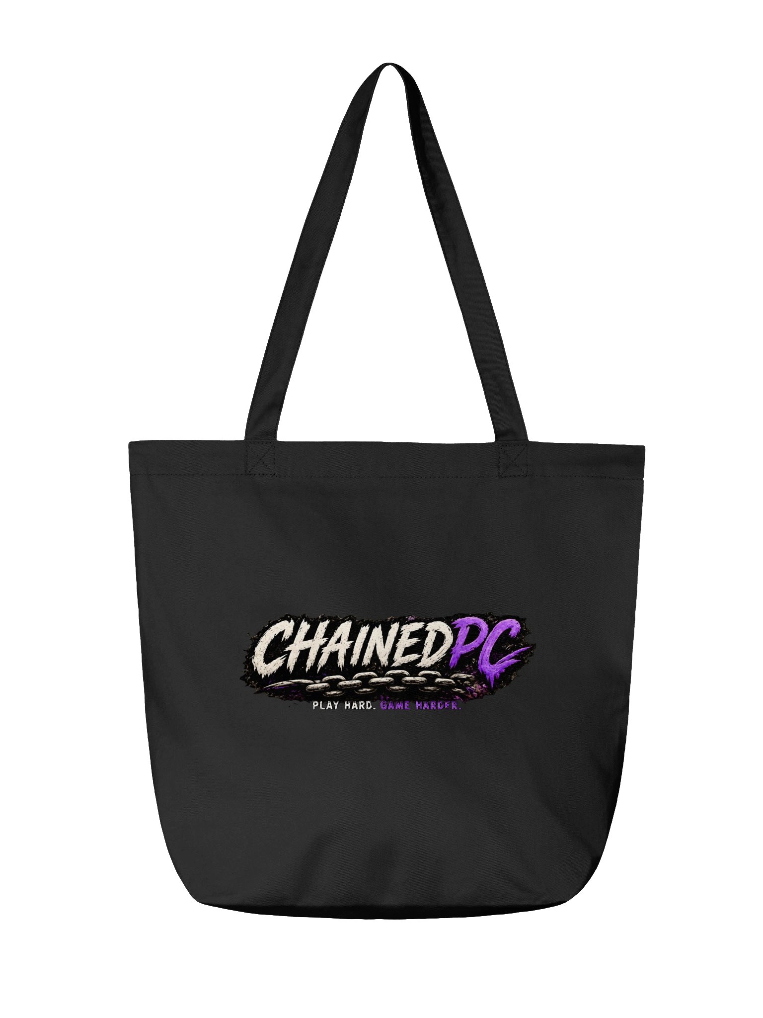 ChainedPc “Play Hard. Game Harder.” Tote Bag product image (2)