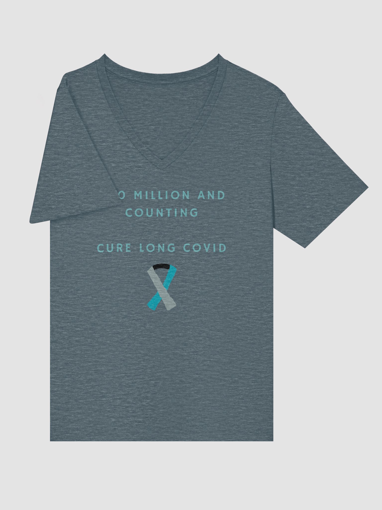 400 Million And Counting Relaxed V-Neck Tee product image (5)