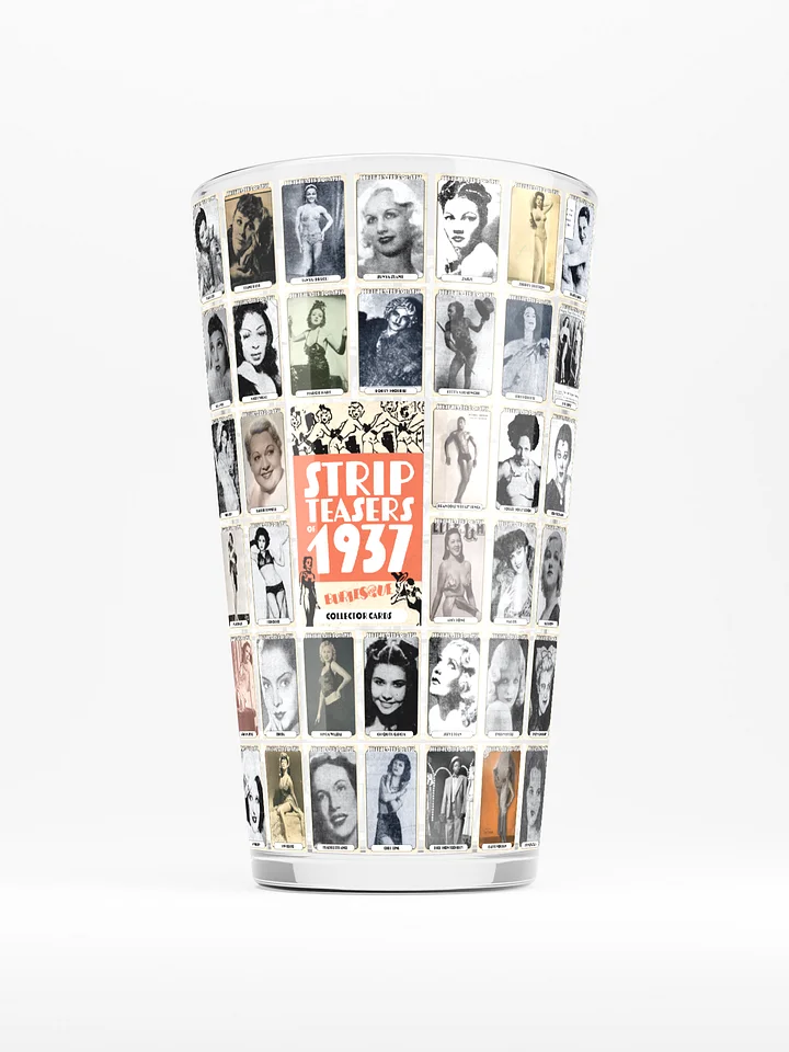 Stripteasers of 1937 Decorative Pint Glass product image (1)