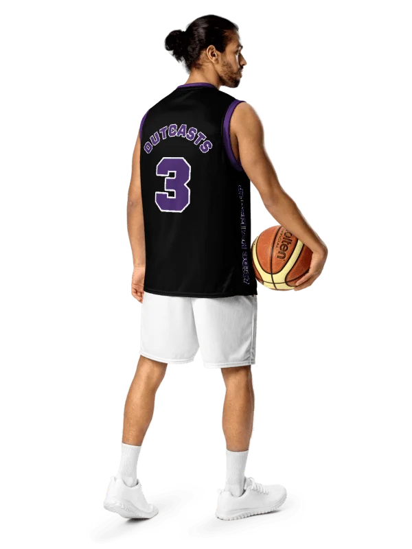 Outcasts Basketball Jersey Purple/Black product image (3)