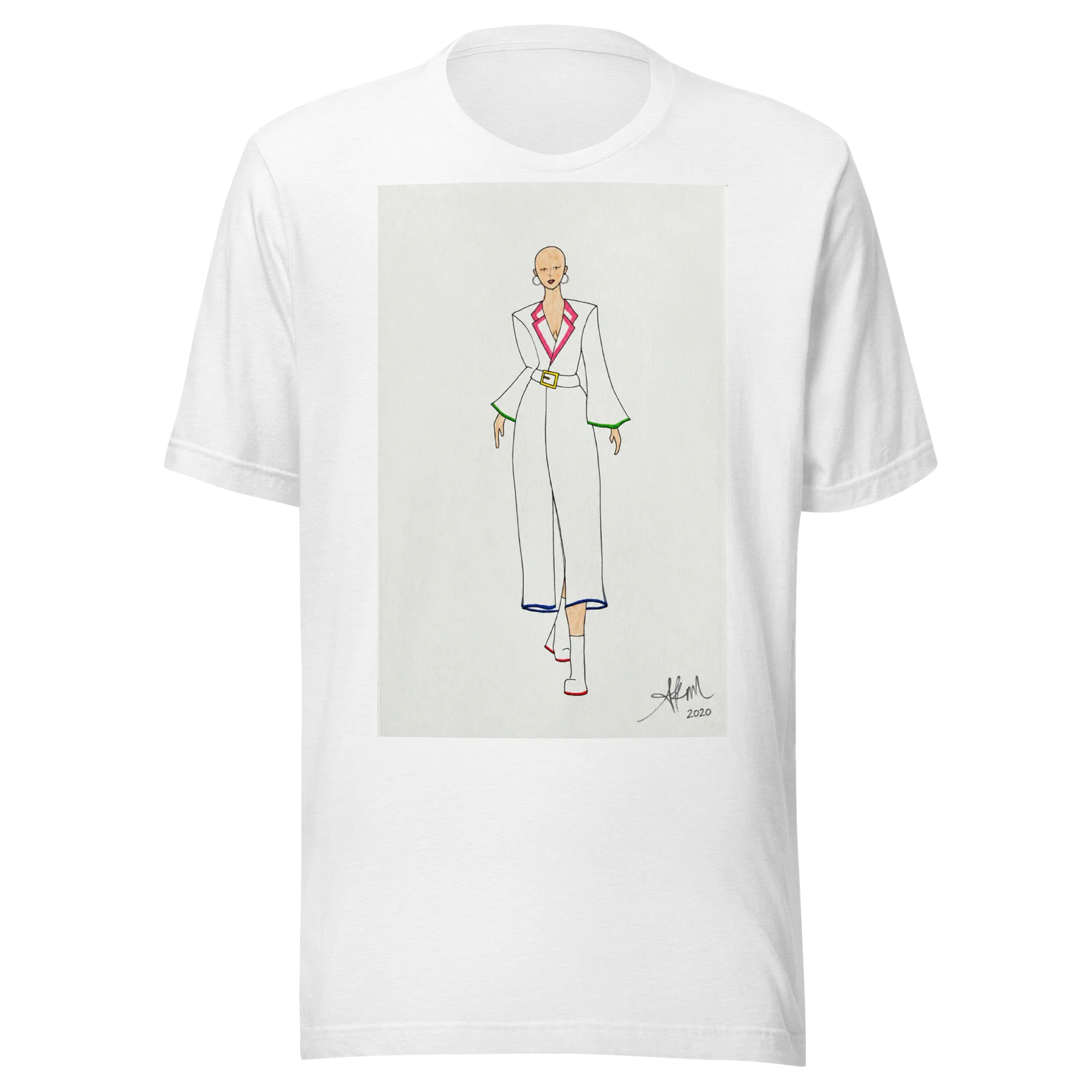 AK’s Modern Muse Fashion Design - T-Shirt (Ver2) product image (1)