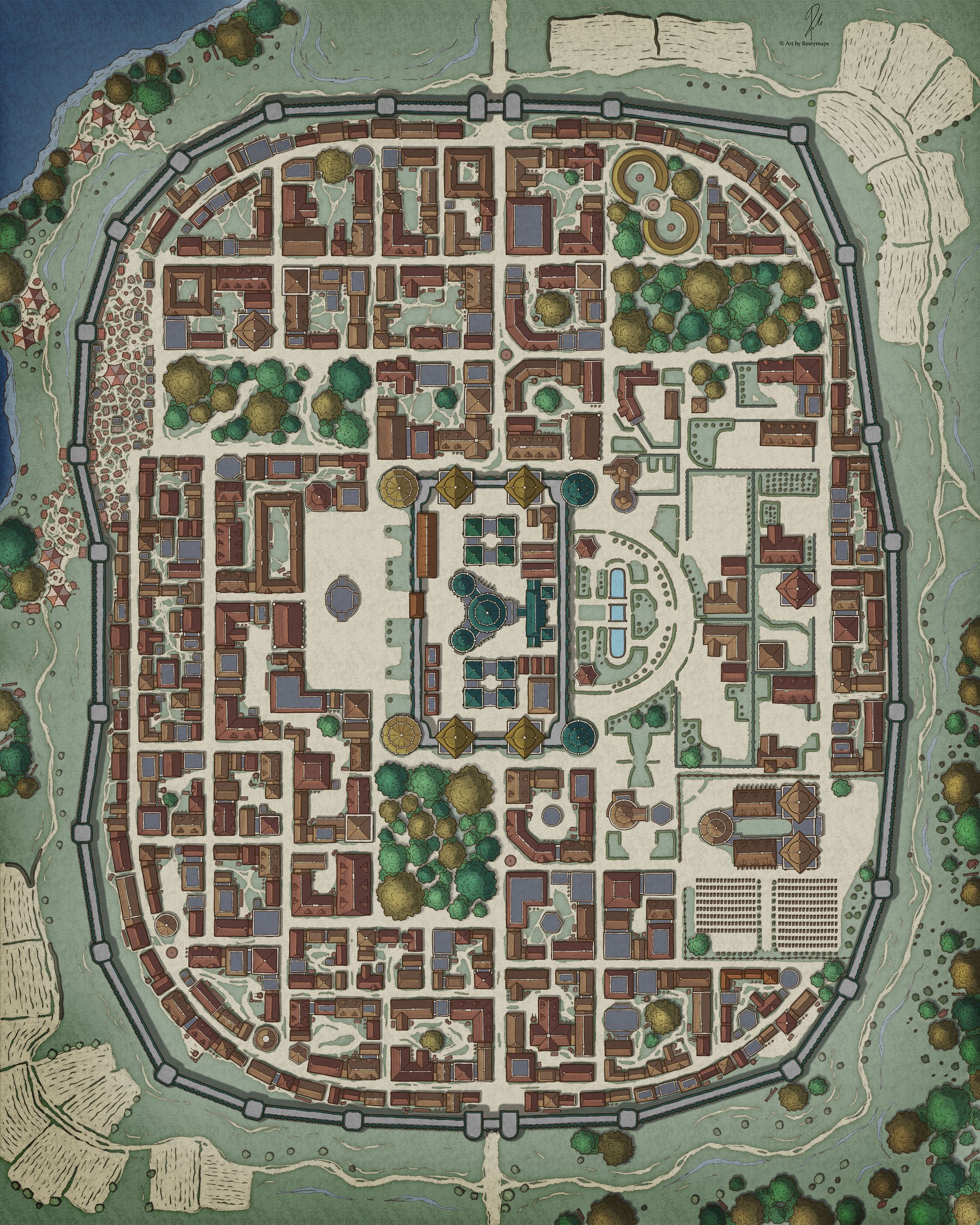 Moonbell City Map Pack product image (1)