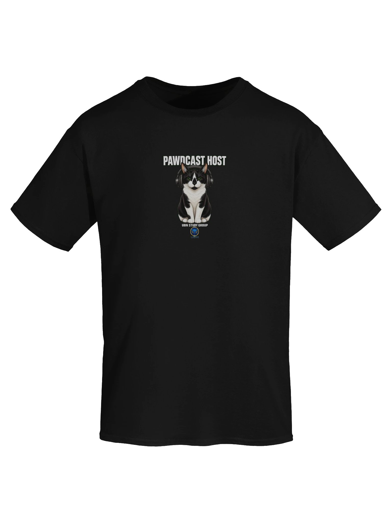 Pawdcast Host Tee (Mister Kitty) product image (29)