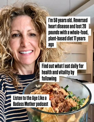 Do you eat a salad daily? 

It’s one of the best ways to get fiber, protein, and vital nutrients. 

#agelikeabadassmother #wf...
