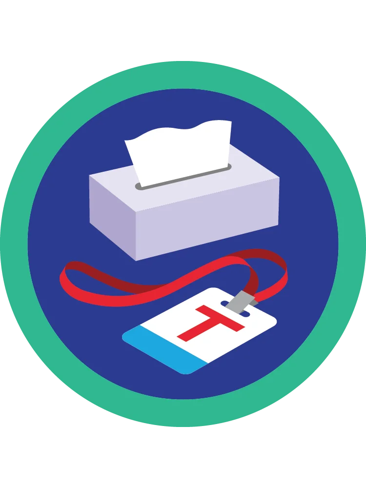 Caught the Crud (de)Merit Badge product image (1)