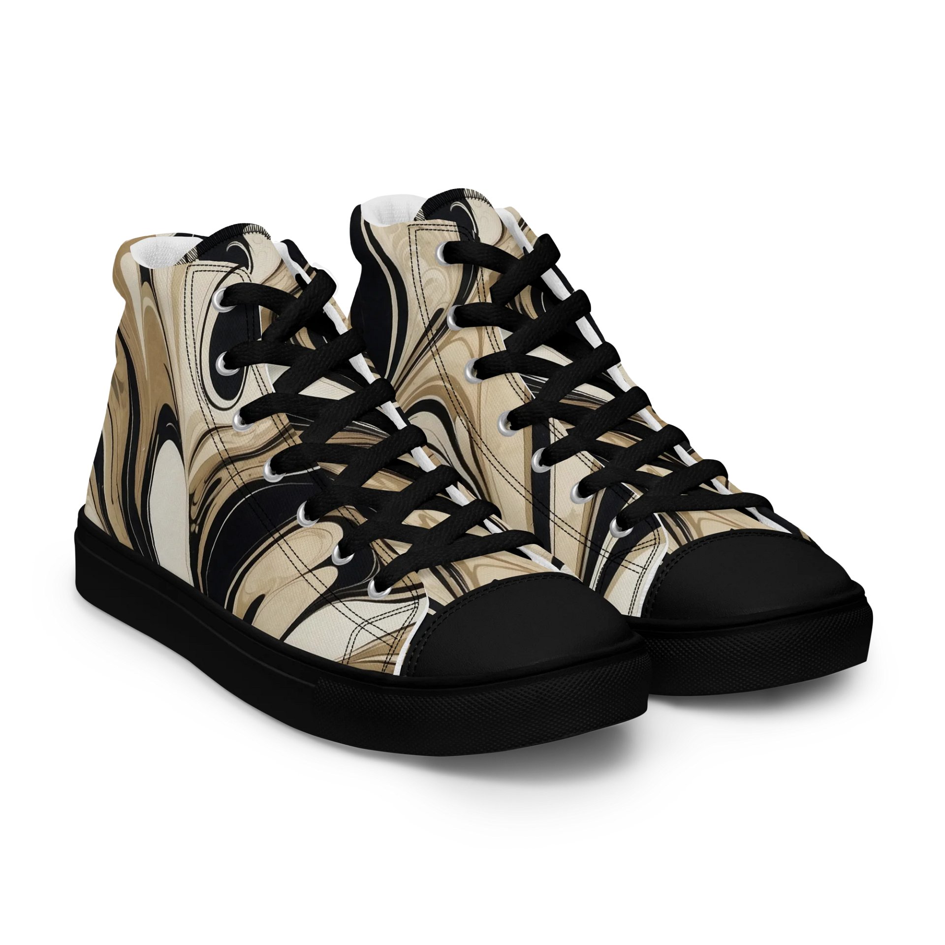 Marbled Swirl Men's High Tops product image (11)