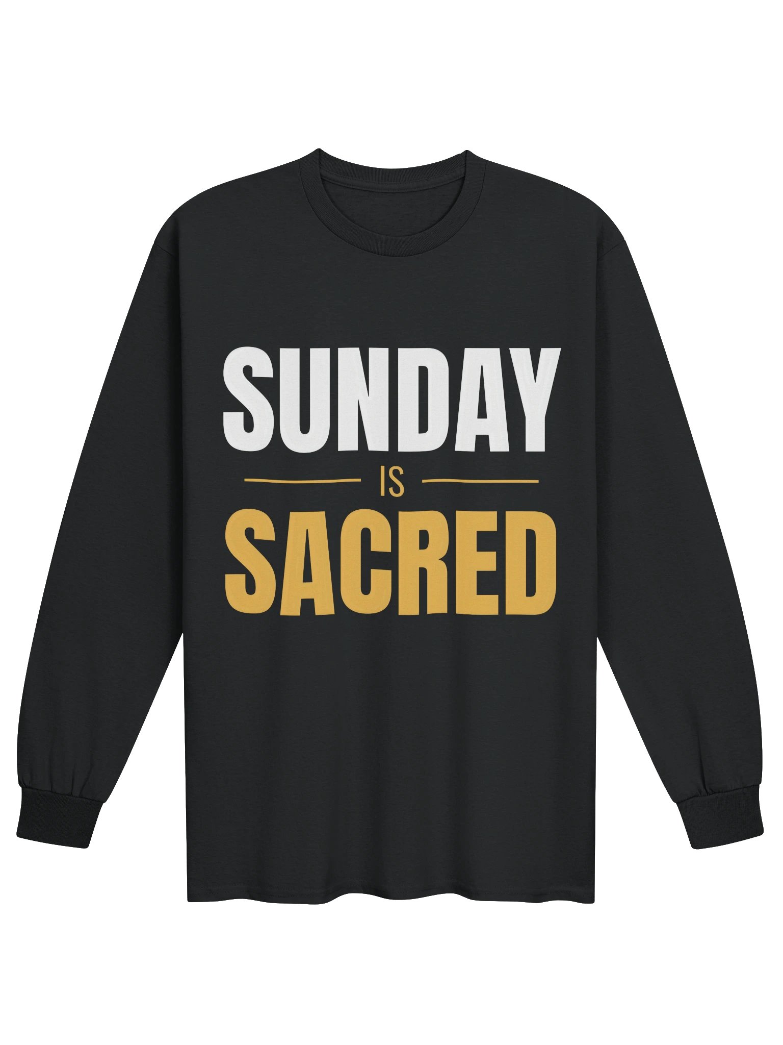 Sunday Is Sacred Long Sleeve Tee product image (1)