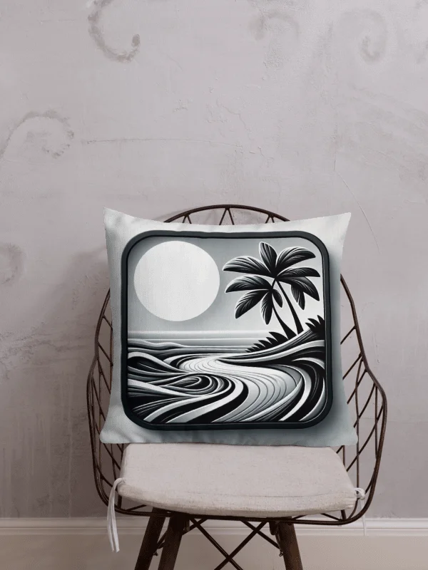 Tropical Dreams All-Over Print Pillow | AI Design product image (1)