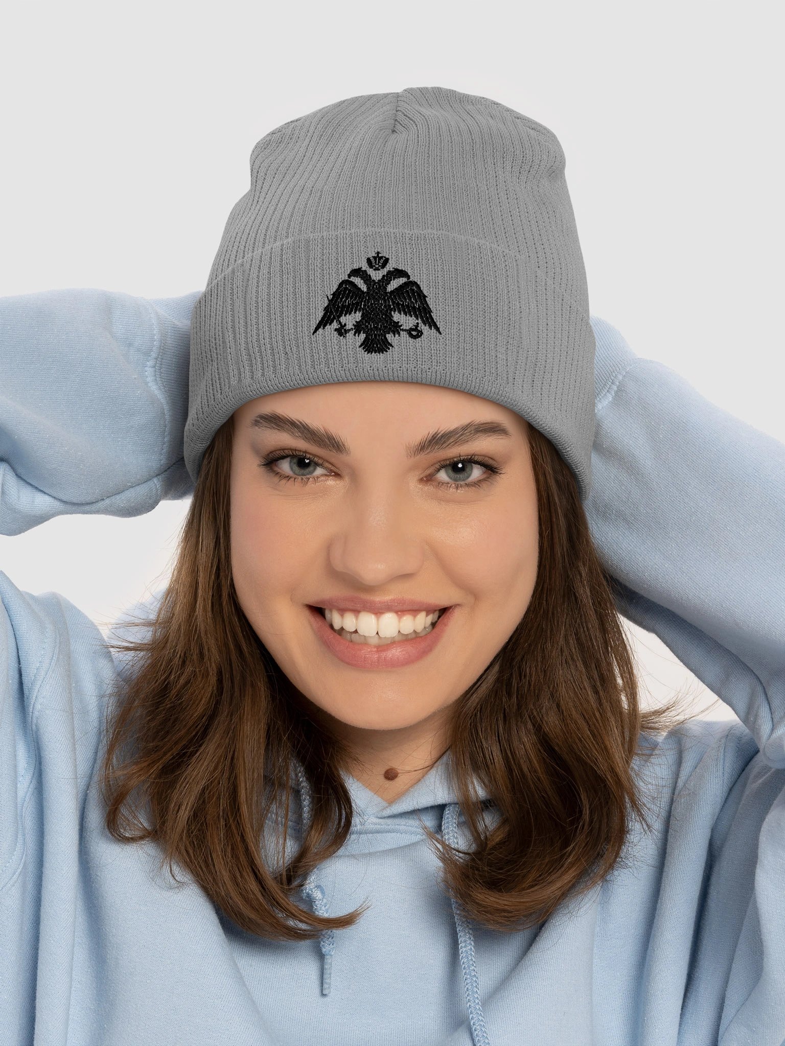 Monarchy Embroidered Organic Beanie product image (33)