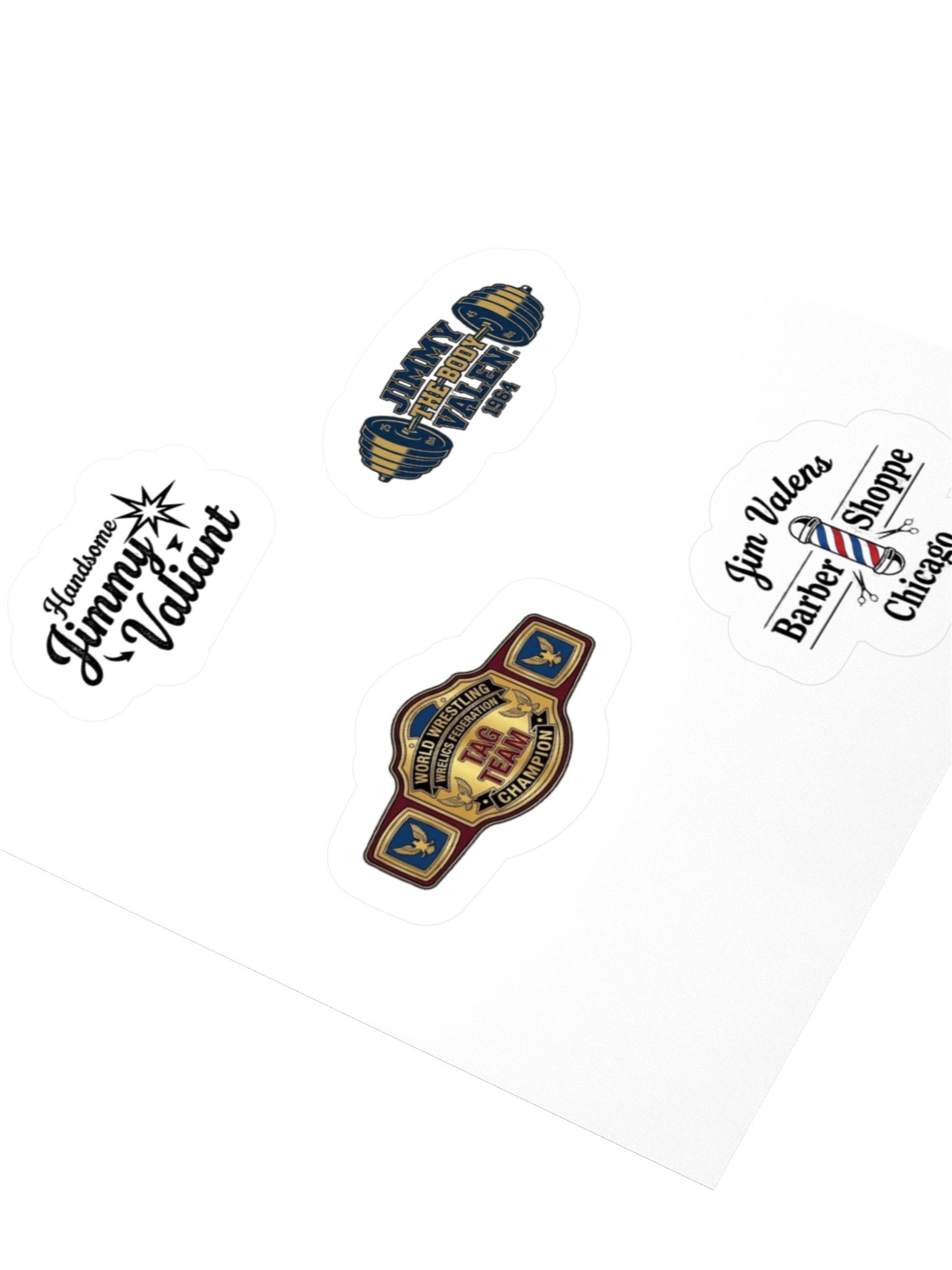 Jimmy Valiant 60s Kiss Cut Sticker Set product image (8)