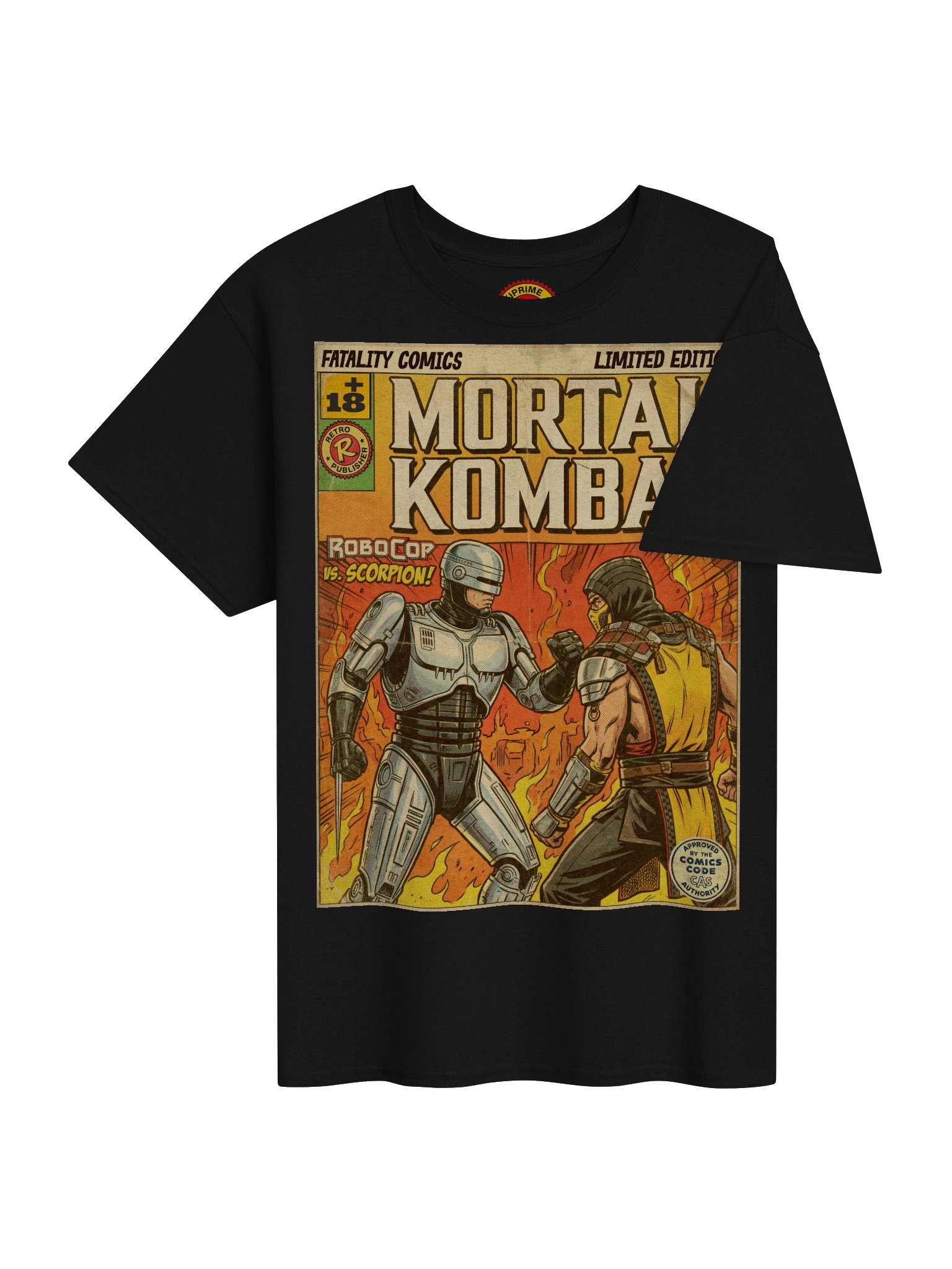 Mortal Kombat Scorpion Comic Art T-Shirt product image (4)