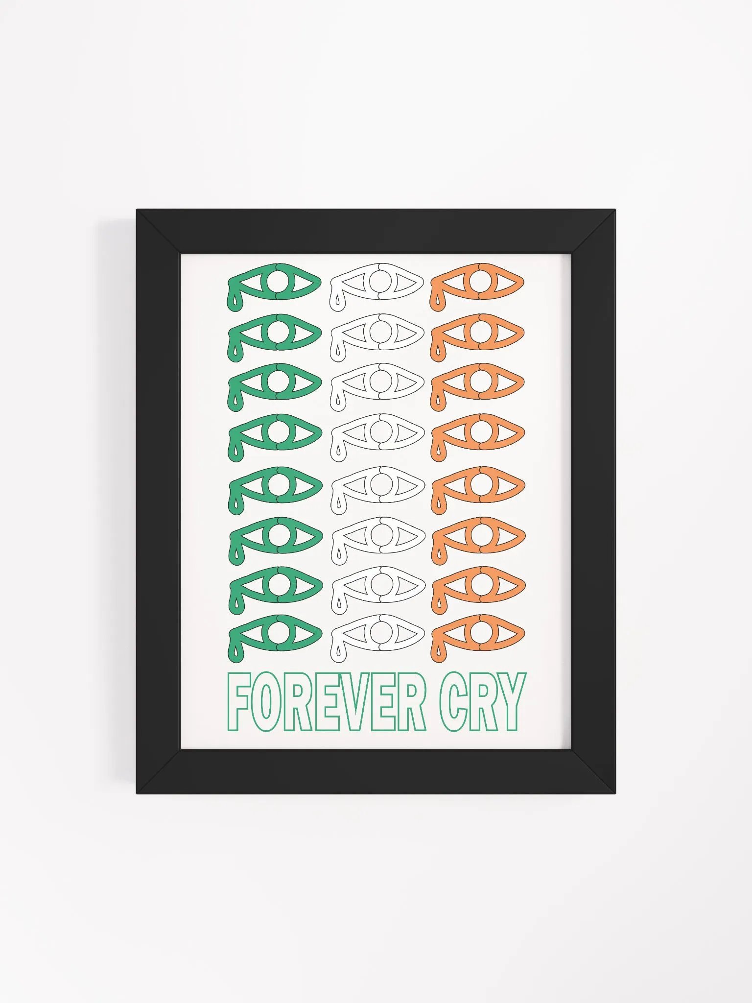 Ireland - Forever Cry - Framed High-Quality Matte Poster product image (4)