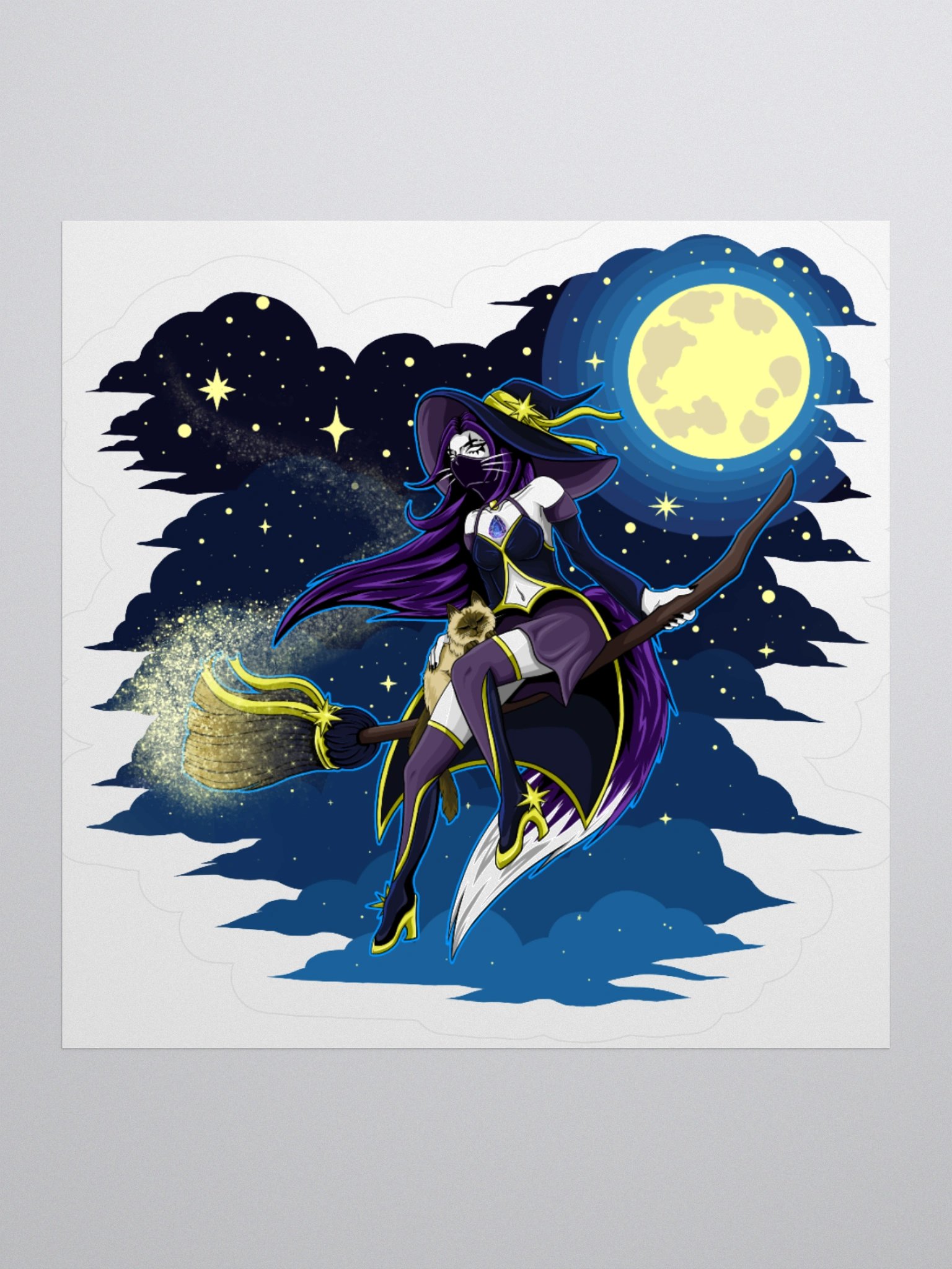 Moonlight Witch Sticker product image (1)