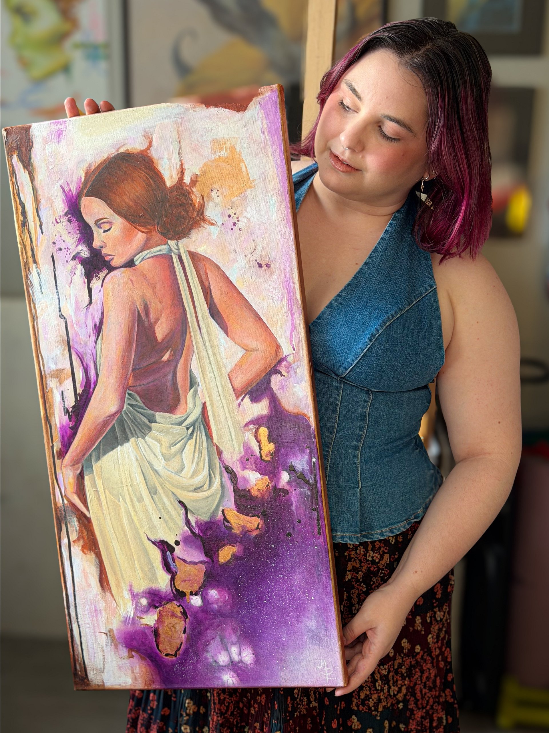 Rosaline - Original Painting product image (1)