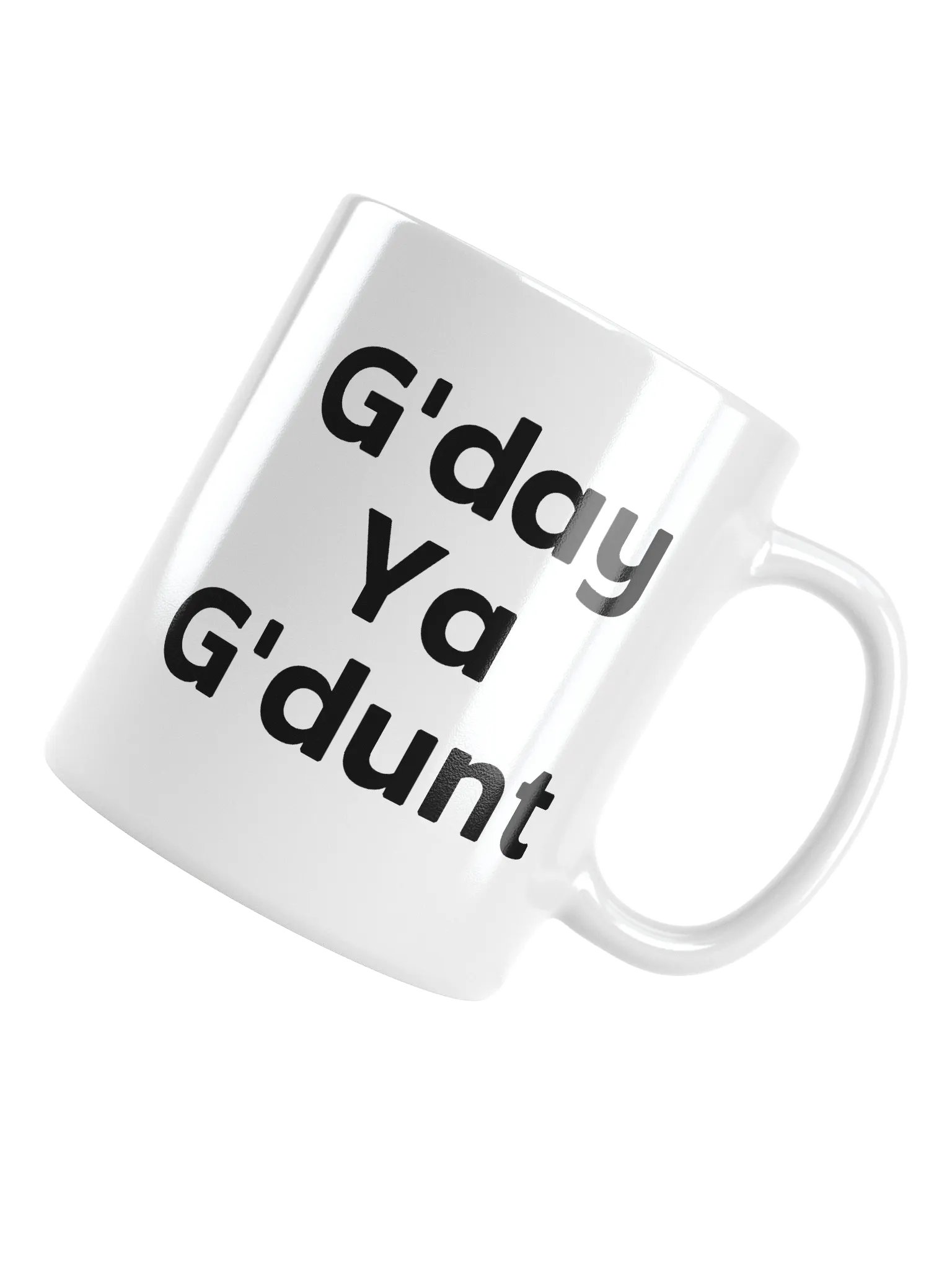 G'day Ya G'dunt - Glossy White Mug product image (4)