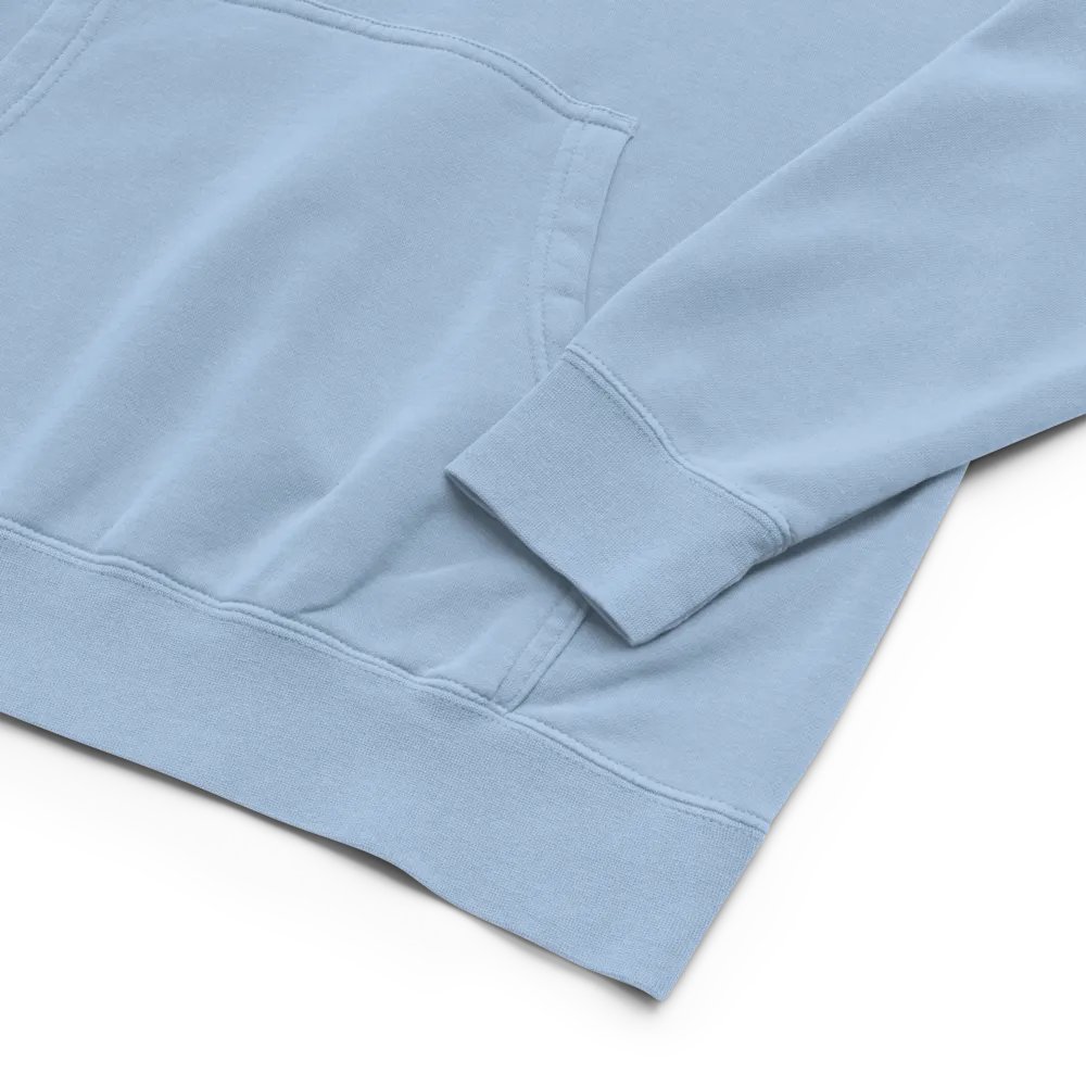HEADPHONES ON (creek design) embroidered pigment hoodie product image (11)