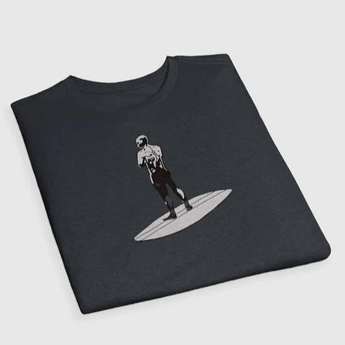 New Silver Surfer shirts are in. My fan drawing of the character is inspired by art work from artist Paul-Moore