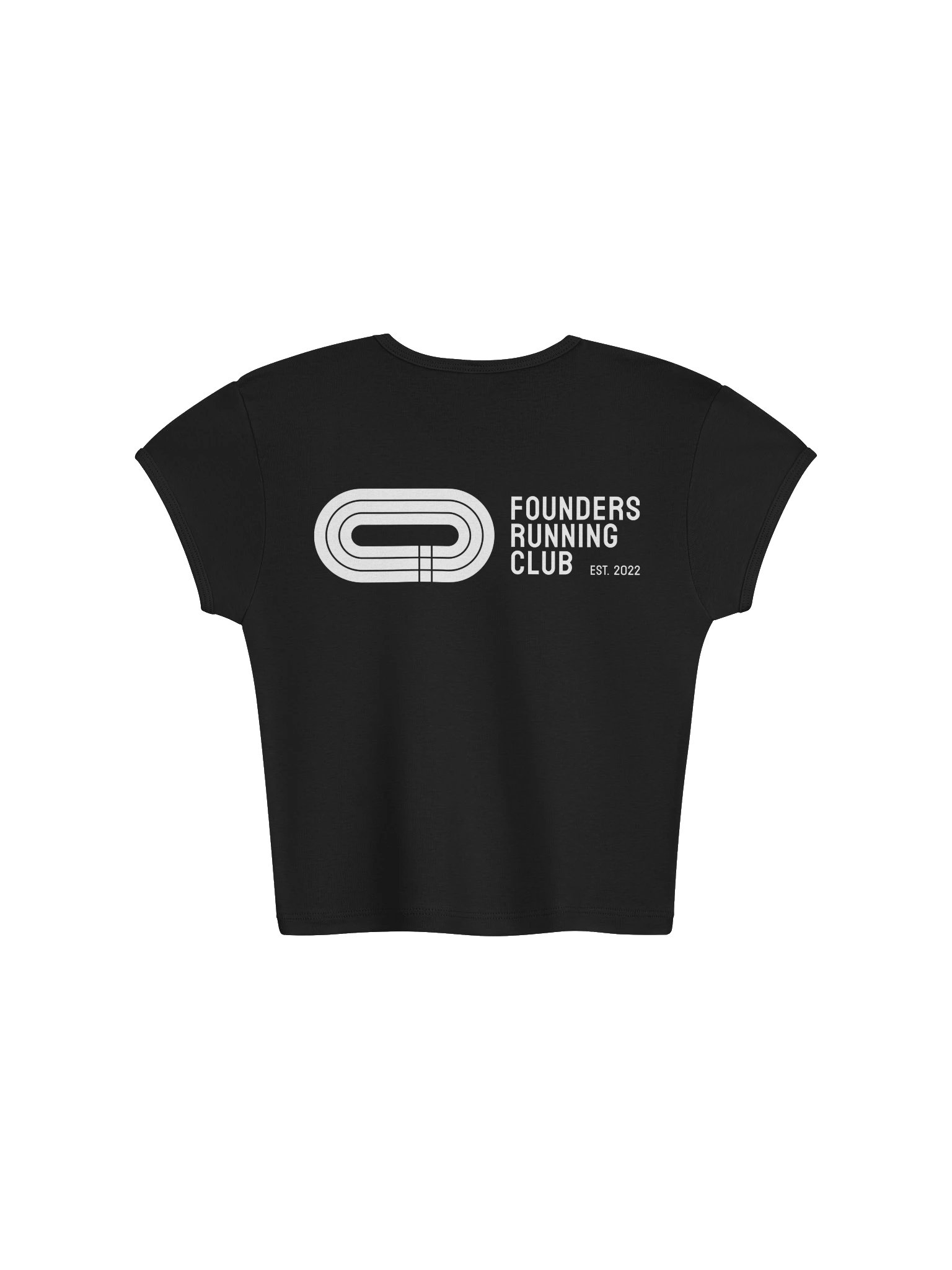 Founders Running Club - Austin - Women’s Ribbed Cotton Tee Crop Top product image (3)