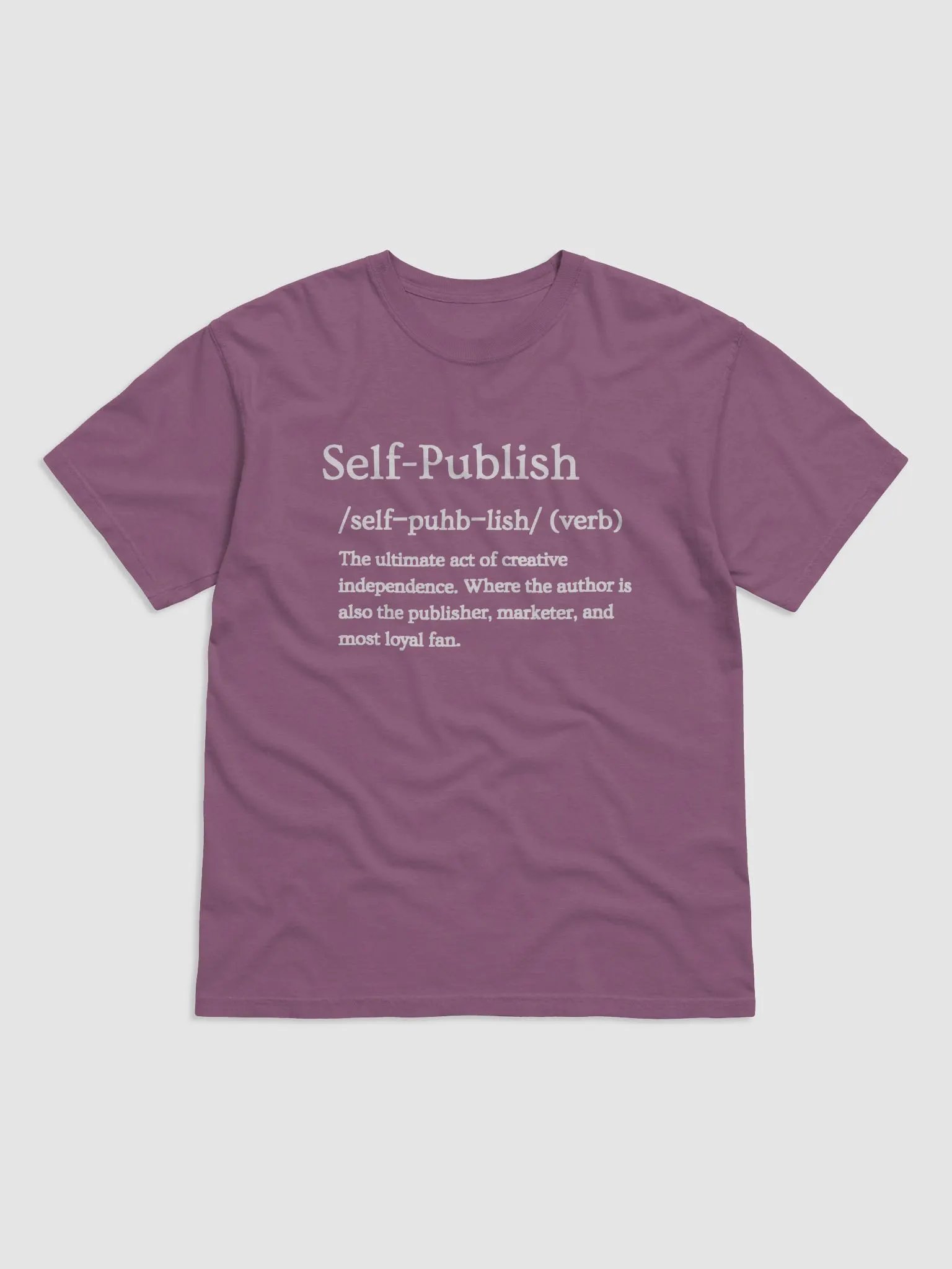 Self-Publish Definition T-Shirt – Creative Independence product image (1)