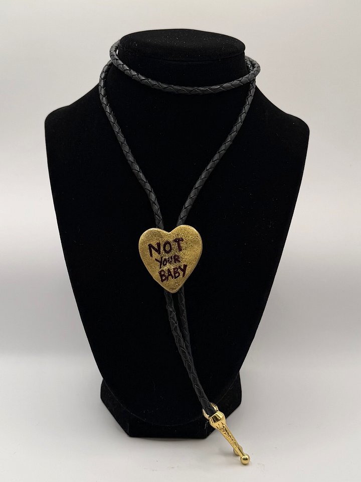 NOT YOUR BABY BOLO TIE product image (1)