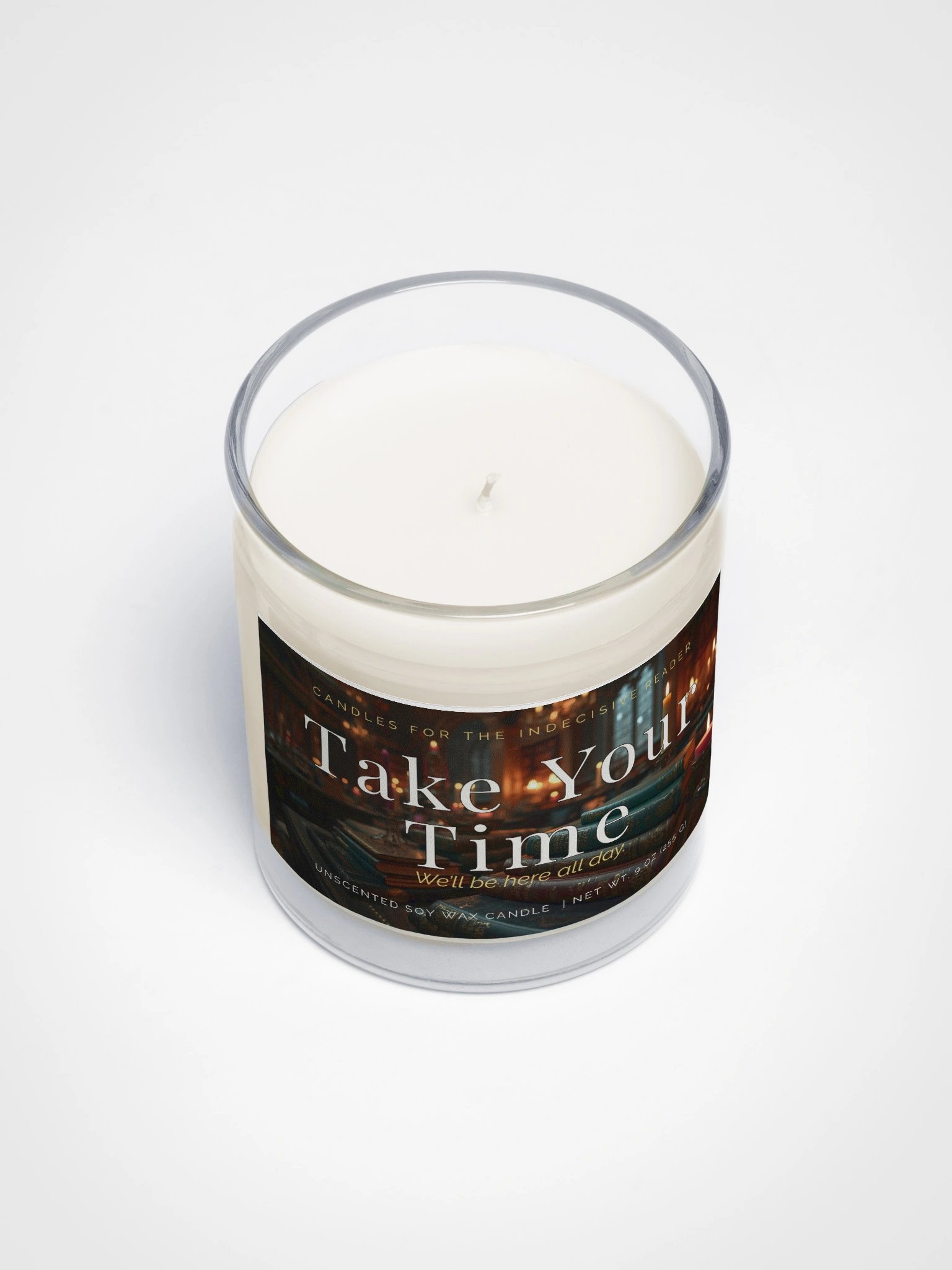 The Take Your Time Library Candle product image (3)