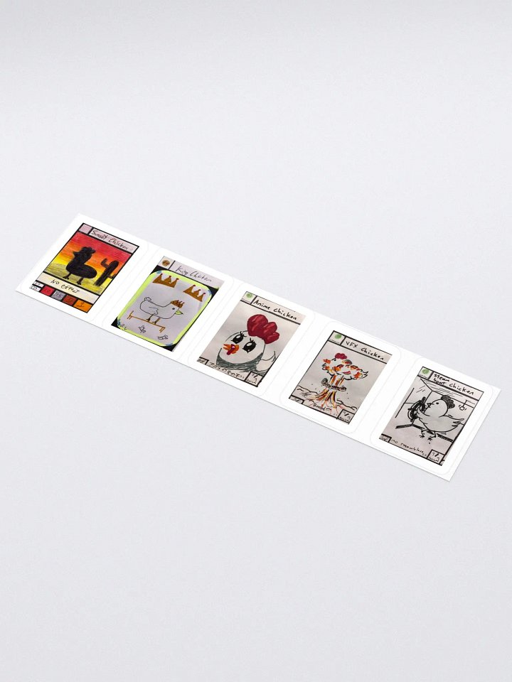 Favorite Card Stickers product image (1)