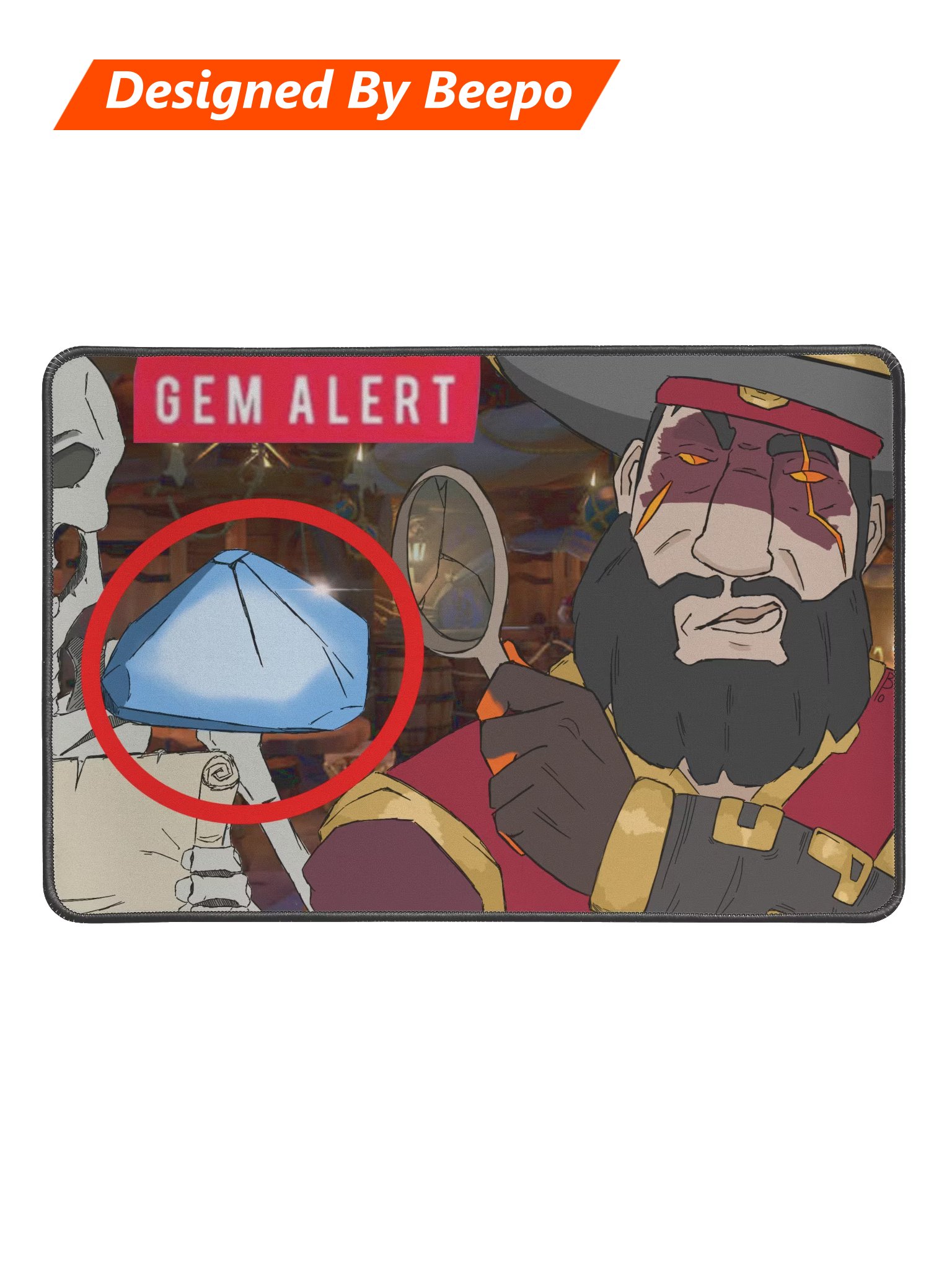 GEM ALERT Mousepad product image (1)
