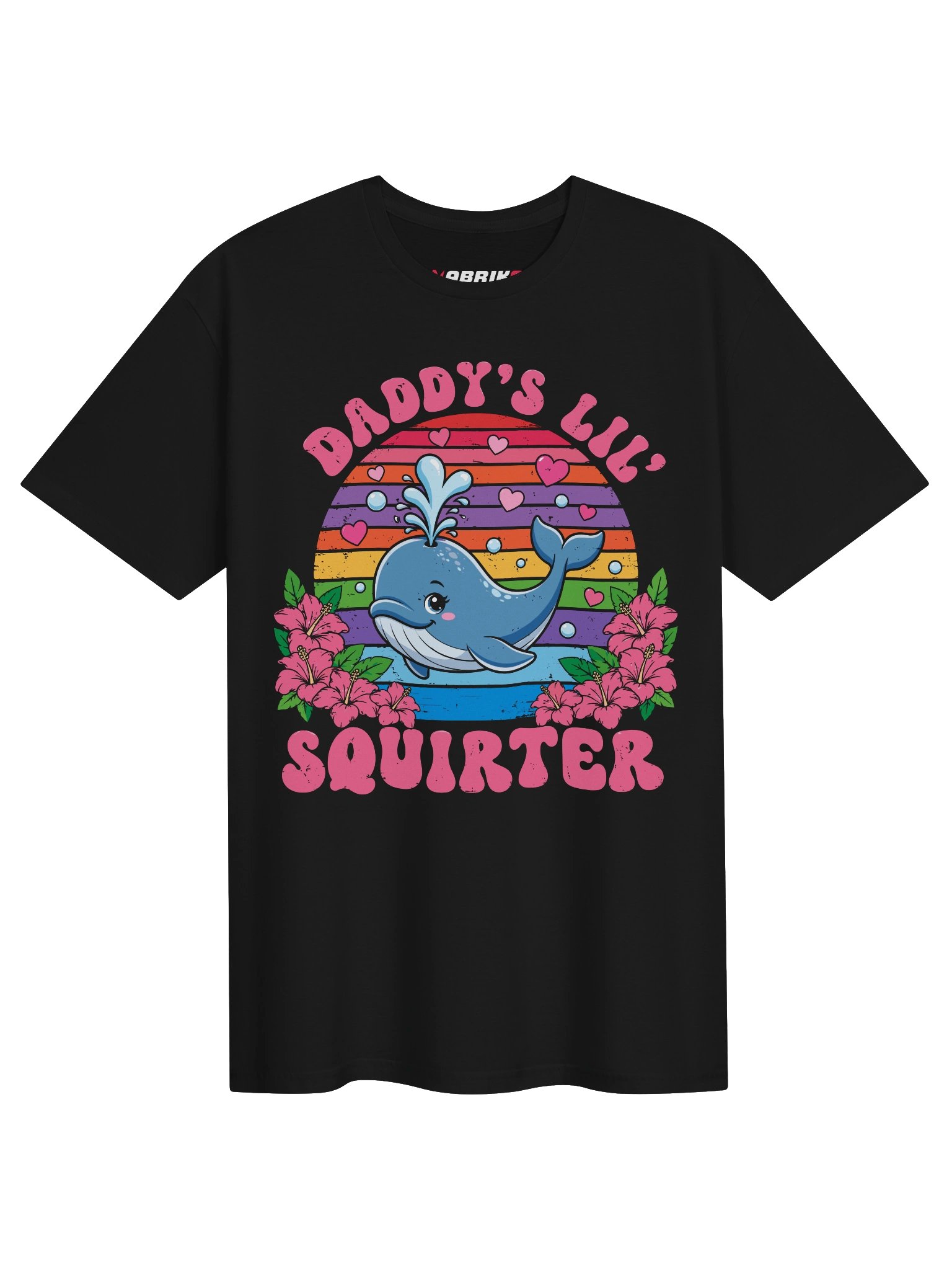 Daddy’s Lil Squirter Funny Whale T-Shirt product image (4)