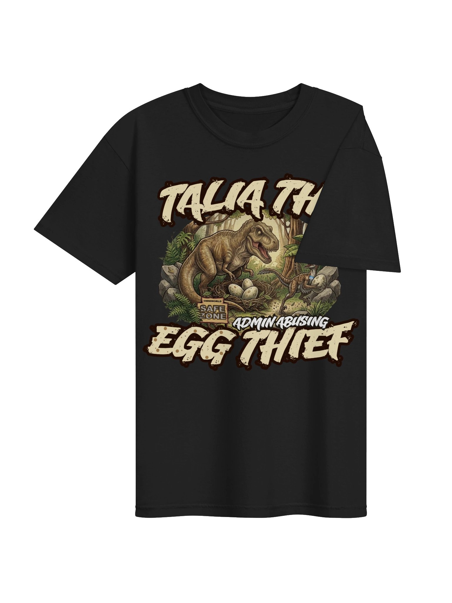 Talia the Egg Thief Dino Graphic Tee product image (43)