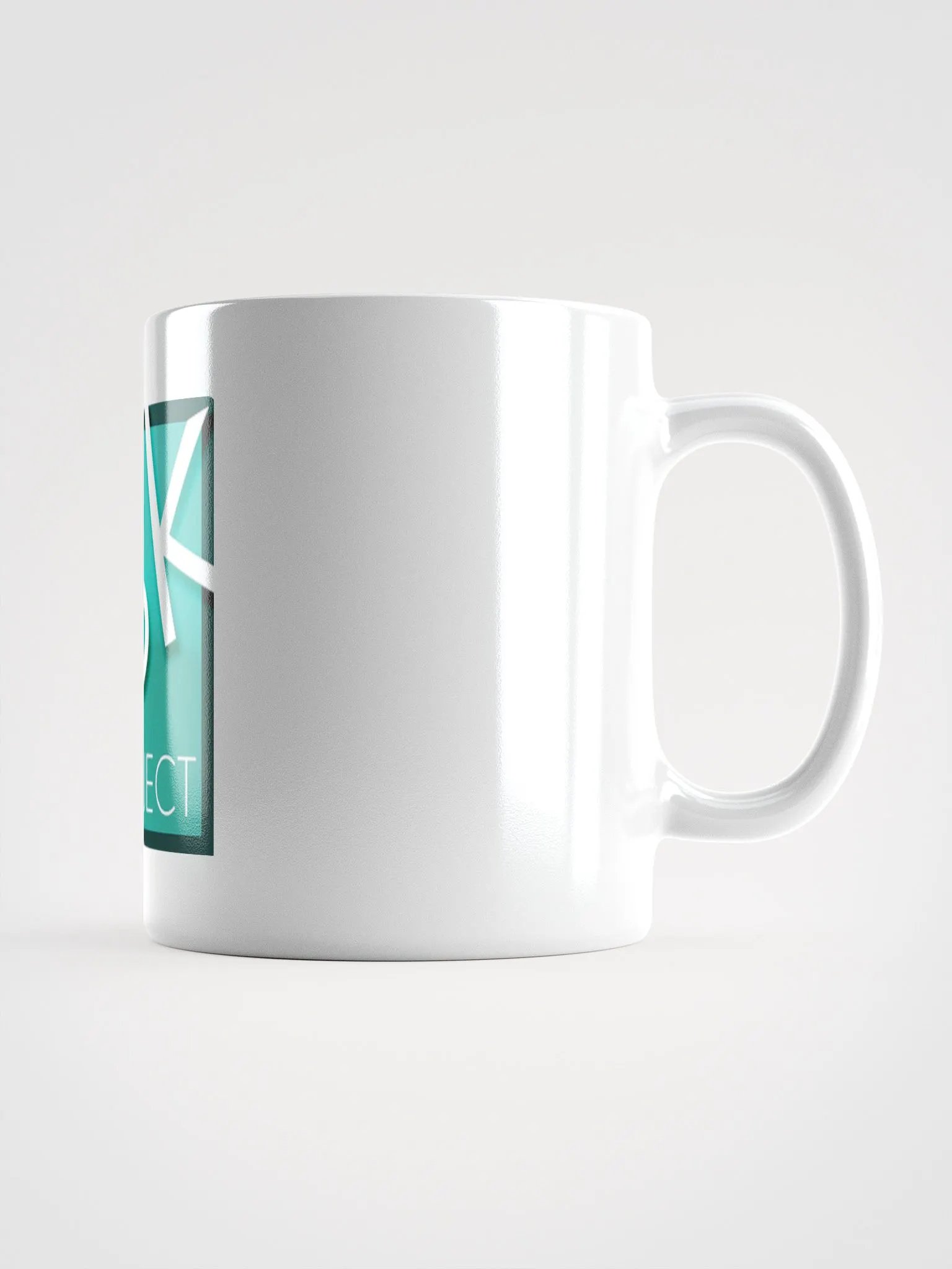 Ask Project mug (white old logo) product image (1)