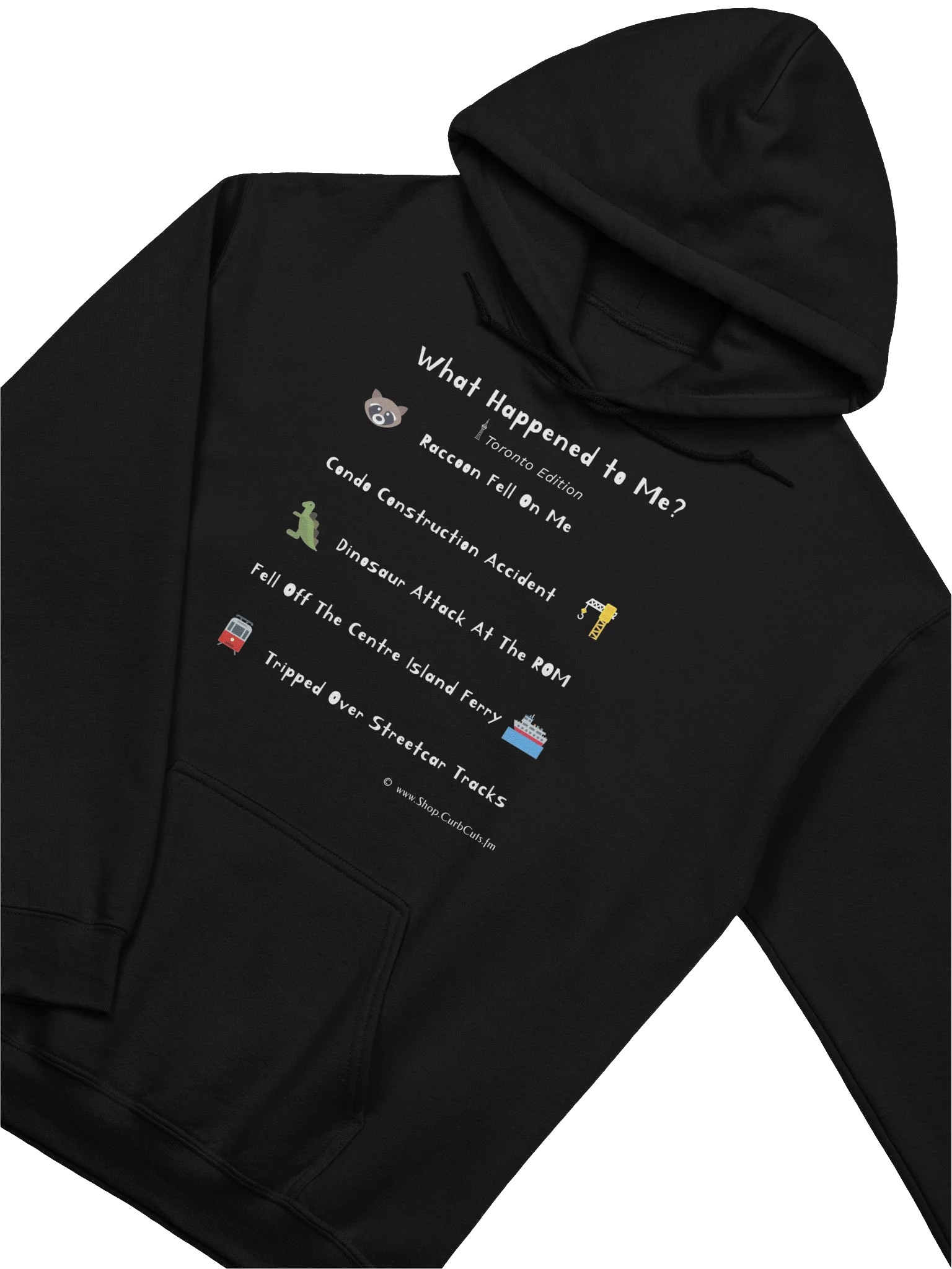 WHAT HAPPENED TO ME ? (Toronto Edition): Hoodie product image (7)